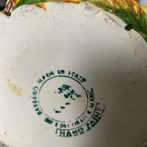 Authentic Handmade Italian Pitcher - Picture 3 of 3